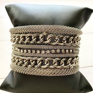Sliver cuff  bracelet